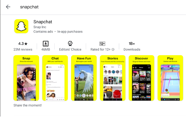 snap chat for mac